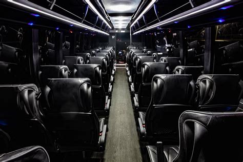 Coach Bus With Bathroom | White Star Limousines