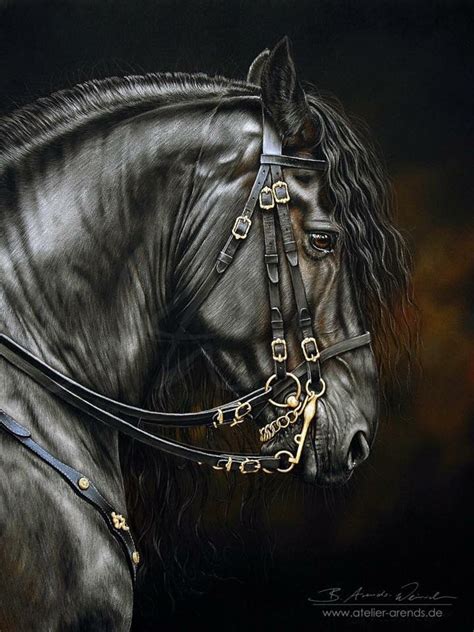 Friesian | Horses, Horse artwork, Horse painting