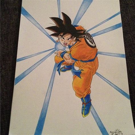 Goku - Kamehameha - Dragonball Z by pandapopx on DeviantArt