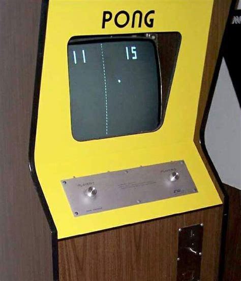 Atari's Pong cabinet, the landmark video game that ignited the gaming ...