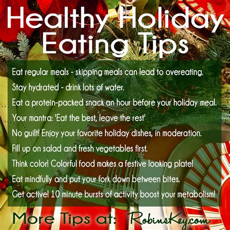 Healthy Holiday Eating Tips - Feel Great After the Festivities! - Robins KeyRobins Key