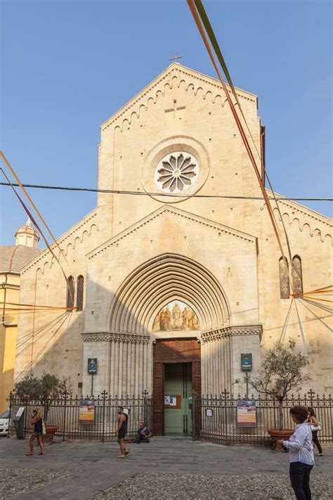 San Siro Cathedral At Sanremo, Italy Editorial Photo - Image of entrance, bell: 87145956