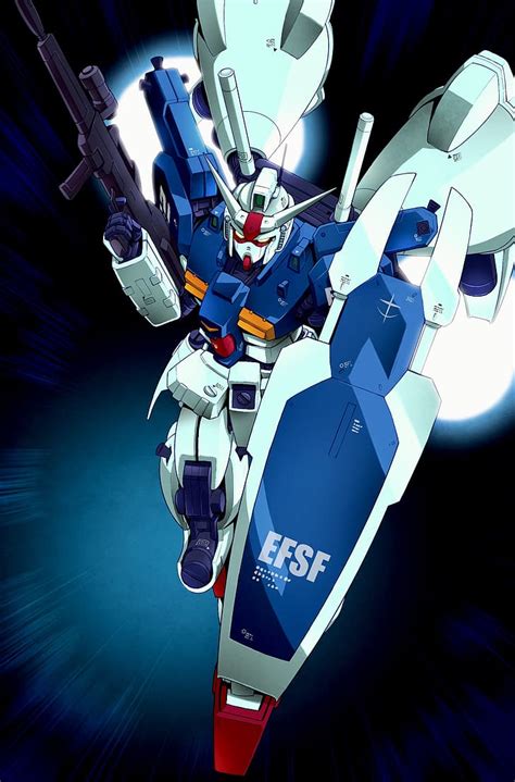 Mobile Suit Gundam 0083: Stardust Memory, GP01 Gundam "Zephyranthes ...