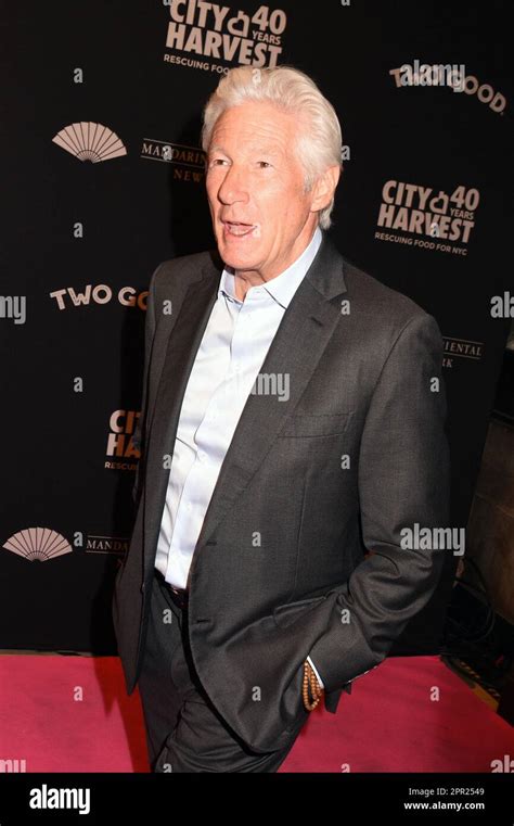 New York, NY, USA. 25th Apr, 2023. Richard Gere at the City Harvest ...