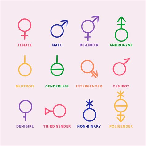 Free Vector | Flat pride month lgbt symbols collection