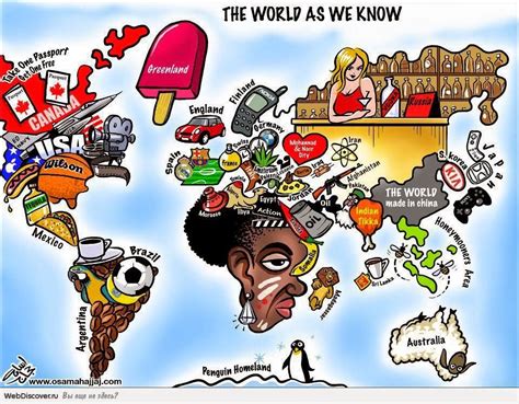 National Stereotypes Around the World | Bored Panda - Vivid Maps