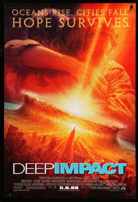 Deep Impact (1998) Original One-Sheet Movie Poster - Original Film Art - Vintage Movie Posters