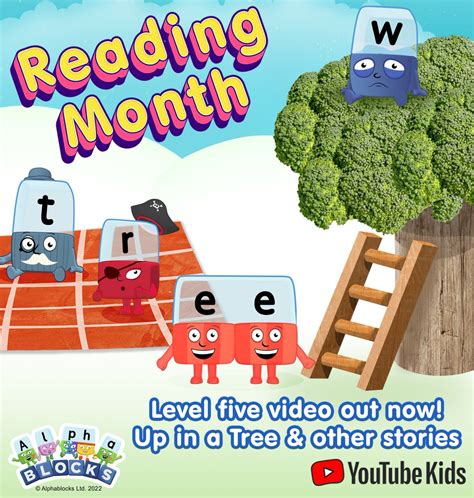 Alphablocks on Twitter: "📖 It's the end of Reading Month on YouTube and we have our final video ...