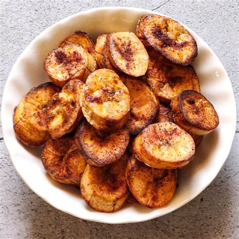 Baked plantain