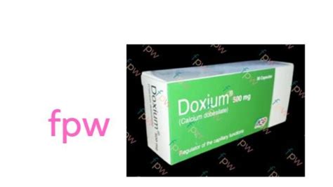 Doxium 500 mg Capsules | Calcium Dobesilate - Fareed Pharmacy