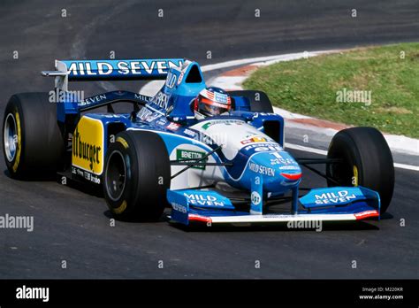 F1, Michael Schumacher, Benetton Renault, GP San Marin 1995 Stock Photo ...