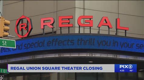 Regal Union Square movie theater set to close - YouTube