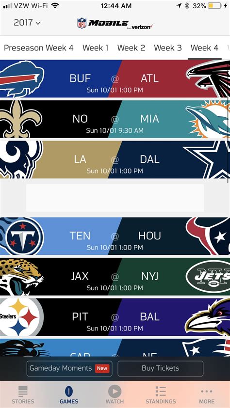 Verizon offering free streaming in the NFL Mobile App once again