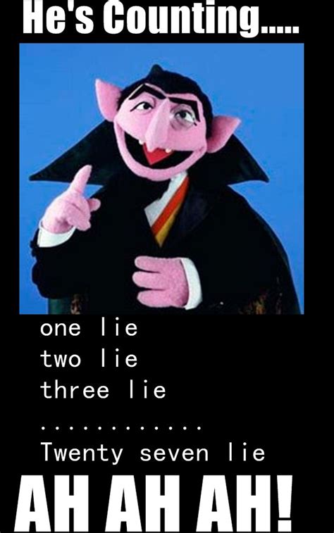 The Count count's Mitt Romney's Lies during the debate | Fired Big Bird ...