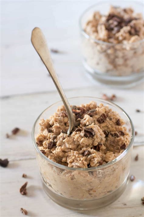 Peanut Butter Chocolate Overnight Oats - Tasty Ever After