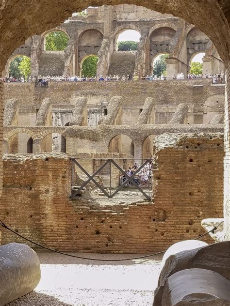 Inside Rome Coliseum Free Stock Photo - Public Domain Pictures