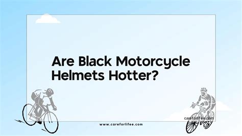 Are Black Motorcycle Helmets Hotter? 2024