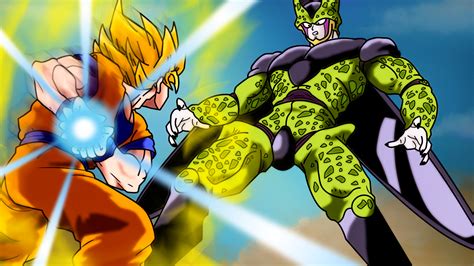 Goku vs Cell | Color by masturbaker43 on DeviantArt