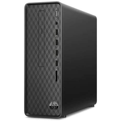 HP Slim Black Desktop AMD Athlon Silver 3050U 2.3GHz 8 GB DDR4 1TB HDD - Recertified - S01-aF0209