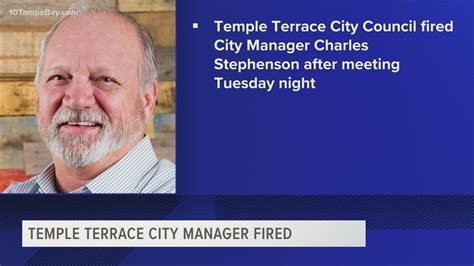 Temple Terrace city manager fired by city council | wtsp.com