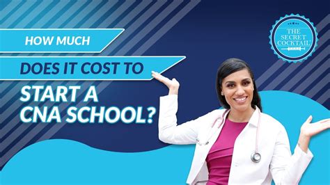 How much does it costs to start a CNA school? - YouTube