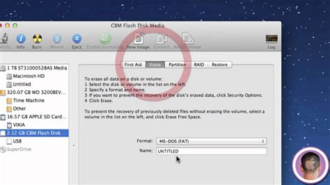 Format A Flash Drive For Both Mac OS X And Windows - YouTube