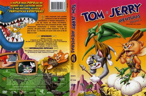 Capas Filmes Animação: As Aventuras de Tom e Jerry - Volume 3