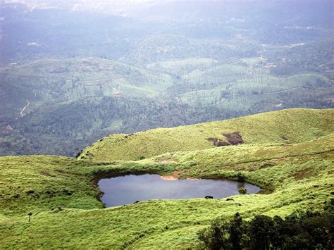 Heart Shaped Lake. Chembra Peak, Kerala, India : r/pics