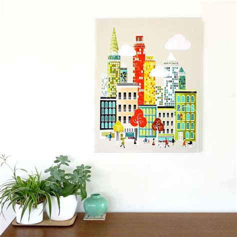 15 Best Collection of Cityscape Canvas Wall Art