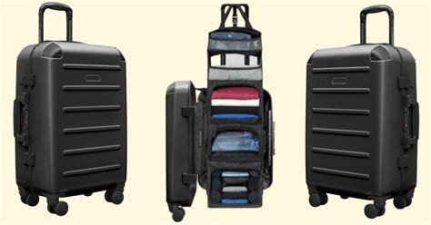 Solgaard Luggage Closet - Packing Shelves In A Suitcase