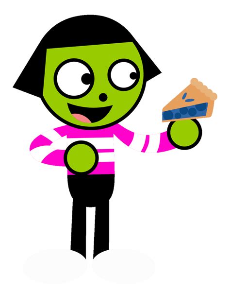 PBS Kids GIF - Dot Tossing a Piece of Pie by LuxoVeggieDude9302 on DeviantArt