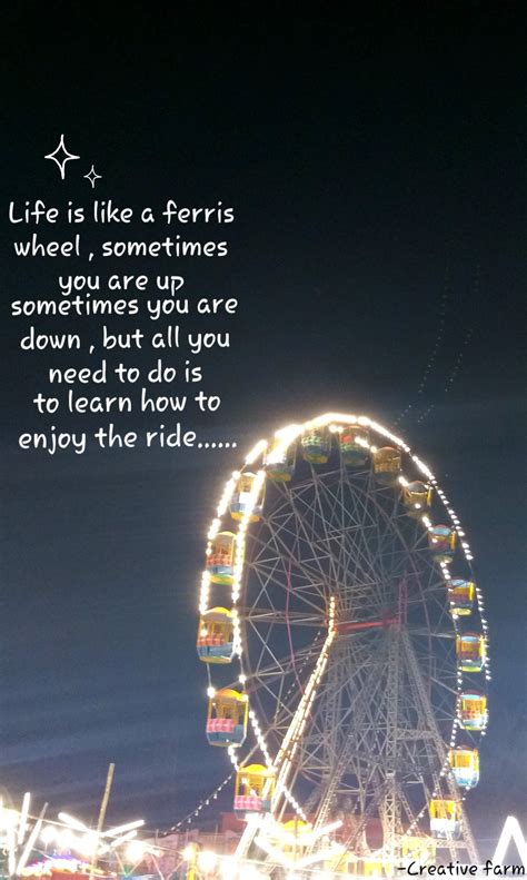 Quotes on Ferris Wheel , Giant wheel | Ferris wheel quotes, Ferris wheel, Quotes