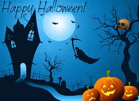 Happy Halloween Spooky GIF - Happy Halloween Spooky Bats - Discover ...