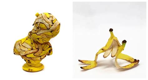 Whimsical Ceramic Banana Peel Art by Koji Kasatani | Japanese artists ...