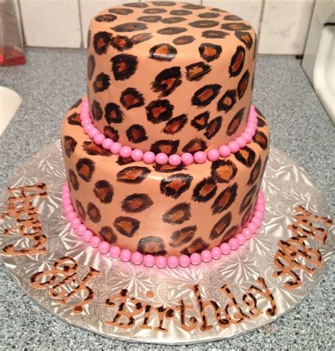 Leopard Print/pink - CakeCentral.com