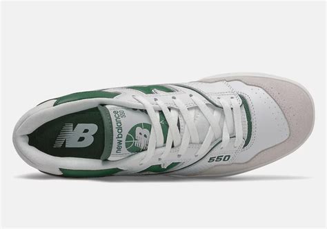 New Balance 550 White Green BB550WT1 Release Date - SBD