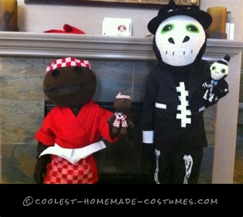 Cool Homemade LittleBigPlanet Child Couple Costume