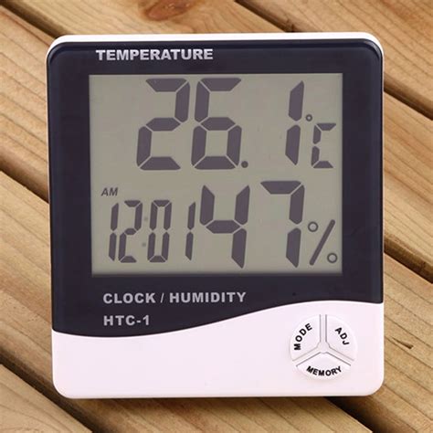 LELINTA Digital Hygrometer Indoor Thermometer, Humidity Gauge Indicator ...