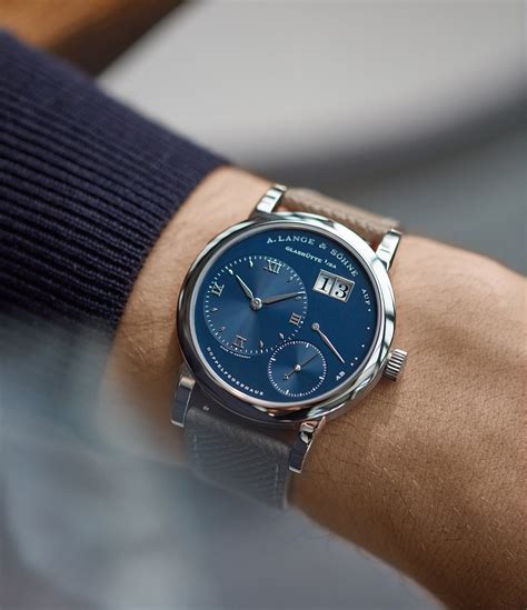 Buy pre-owned A. Lange & Sohne Lange 1 "Blue" ref. 101.027 – A COLLECTED MAN