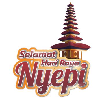 Happy Nyepi Day 2023, Silent Day, Nyepi Day, Nyepi Day 2023 PNG and Vector with Transparent ...