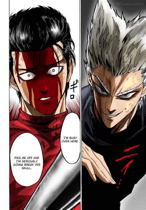 One Punch Man- Garou Vs Metal Bat by ShugotenshiX on DeviantArt