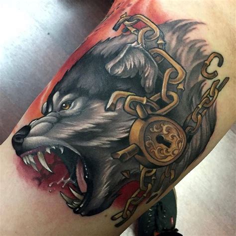 25+ bästa Fenrir tattoo idéerna på Pinterest | Asatru symbols ...