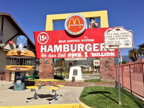 Original First McDonald's Location In San Bernadino California