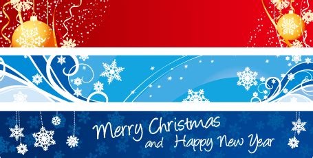 Beautiful christmas banner banner (26126) Free EPS Download / 4 Vector