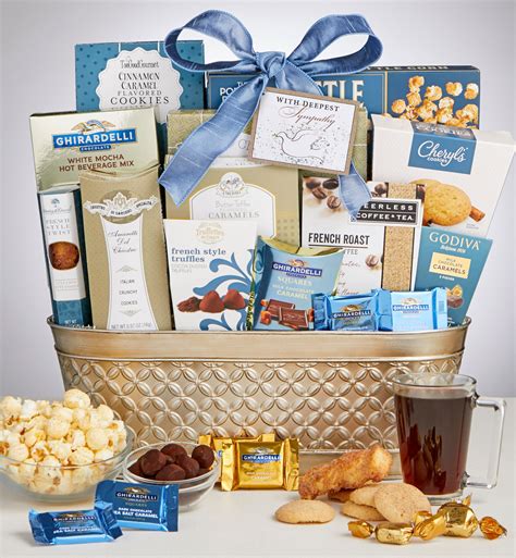 Peace, Prayers & Blessings Sympathy Gift Basket |1800Baskets.com