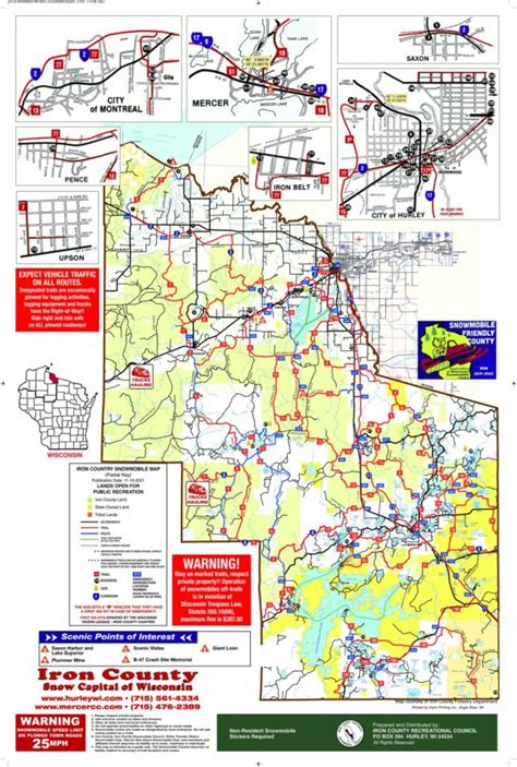 Snowmobile Trails – Hurley Wisconsin