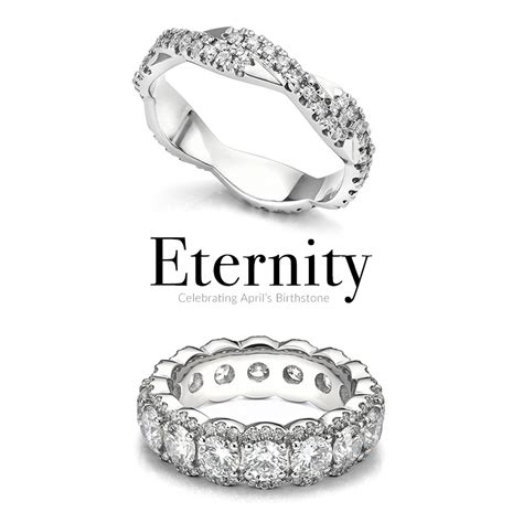 April Birthstone Eternity Rings | Celebrating April with Diamonds