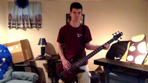 Motionless In White: Reincarnate bass cover - YouTube