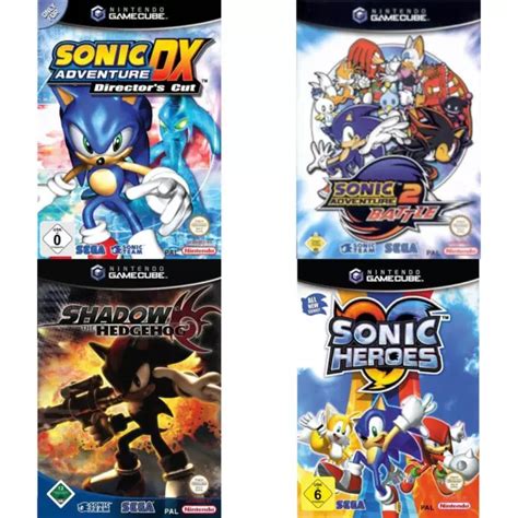 NINTENDO GAMECUBE - Best of Sonic the Hedgehog Games - Selectable ...