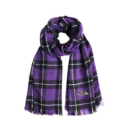 Baltimore Ravens Blanket Scarf | Baltimore Sports Store